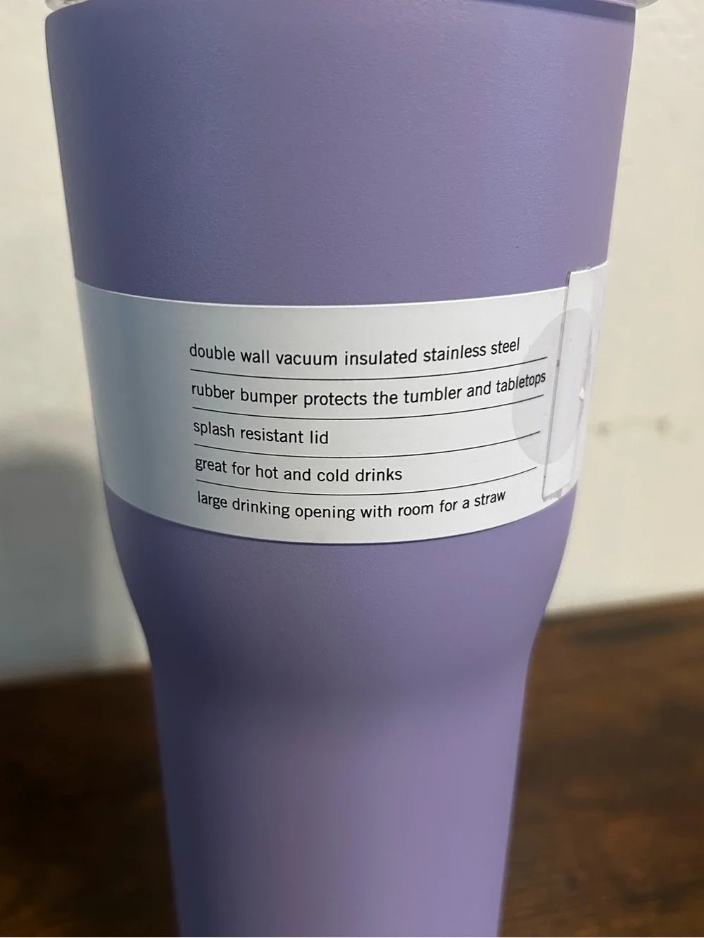 BUILT Lavender Cascade Tumbler 30oz